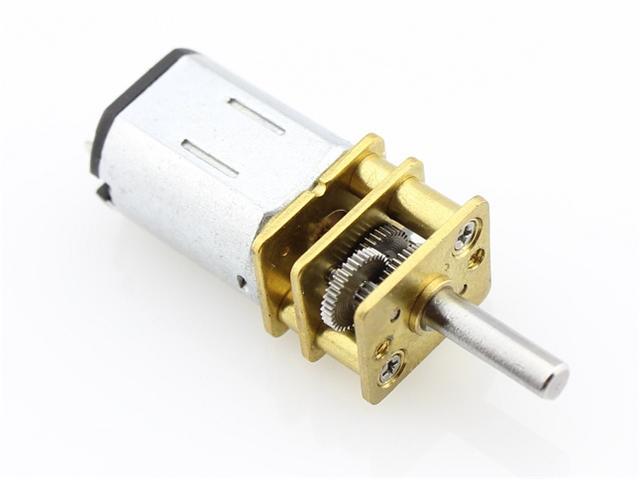 HKD N20 GEAR MOTOR 60RPM@6V - Motors, Motor Drivers & Controllers - 