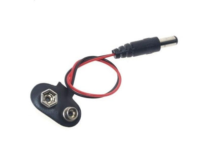 HKD PP3 BATT SNAP WITH DC PLUG - Battery Accessories - CMU PP3 BATT SNAP WITH DC PLUG