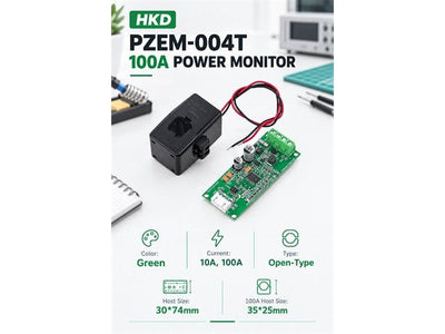 HKD PZEM-004T 100A POWER MONITOR - Power, Battery & Solar -