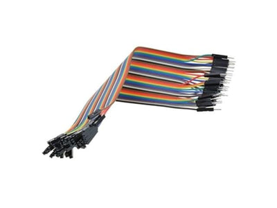 HKD RIBBON JUMPER 40W M/F 15CM - IoT Cables - BSK RIBBON JUMPER 40W M/F 15CM