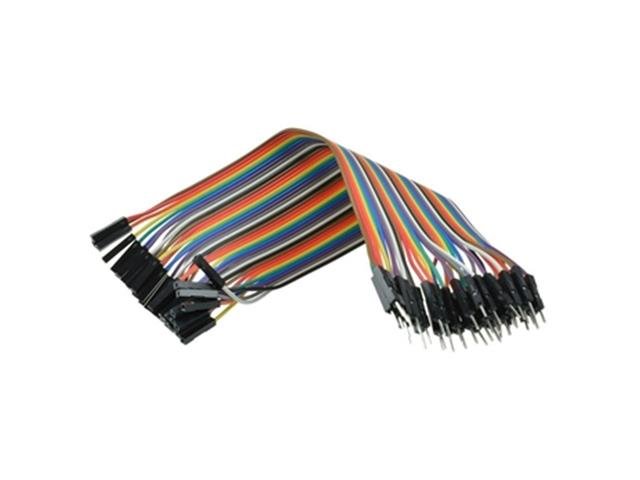HKD RIBBON JUMPER 40W M/F 15CM - IoT Cables - BSK RIBBON JUMPER 40W M/F 15CM
