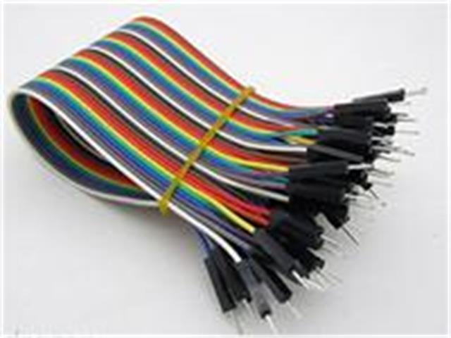 HKD RIBBON JUMPER 40W M/M 30CM - IoT Cables - BSK RIBBON CABLE JUMPER 40W M/M