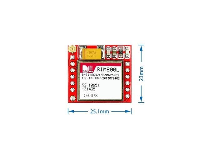 HKD SIM800L GSM/GPRS MODULE+ANT - Communications -