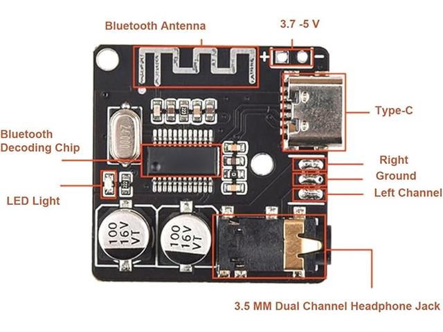 HKD VHM314 MP3 BT5.0 AUDIO BOARD - Communications -