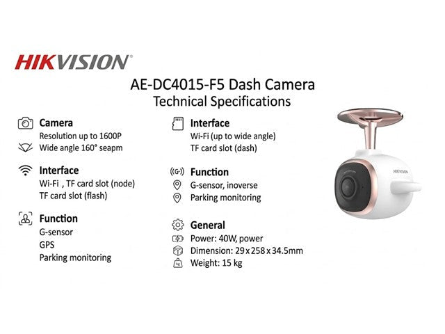 HKV AE-DC4015-F5 - Cameras, Game Controllers, Headphones & Speakers - 6942160408866