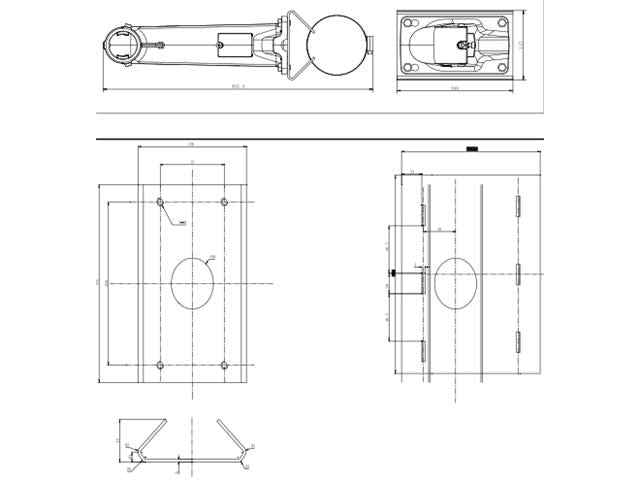 HKV DS-1602ZJ POLE - CCTV Products & Accessories - 6954273610982