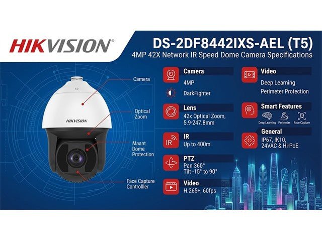 HKV DS-2DF8442IXS-AEL (T5) - CCTV Products & Accessories - 6931847134556
