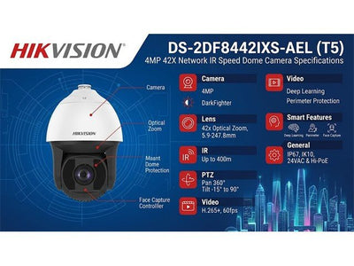 HKV DS-2DF8442IXS-AEL (T5) - CCTV Products & Accessories - 6931847134556