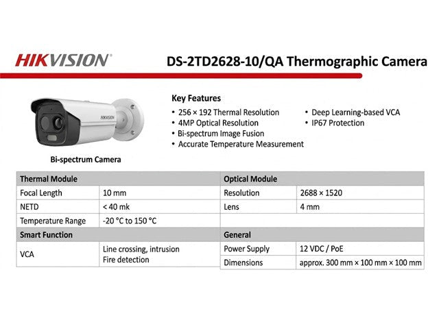 HKV DS-2TD2628-10/QA - CCTV Products & Accessories - 6931847136567