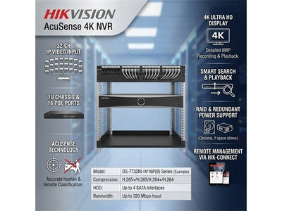 HKV DS-7732NXI-I4/16P/S - CCTV Products & Accessories - 6941264054245