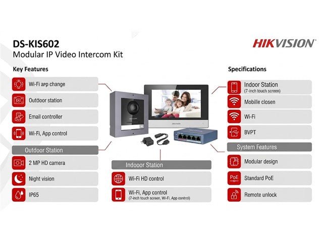 HKV DS-KIS602 - Access Automation - 6941264018810
