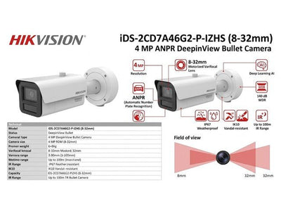HKV IDS-2CD7A46G2-P-IZHS 8-32MM - CCTV Products & Accessories - 6942160464138