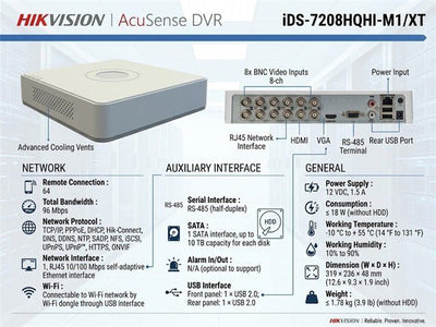HKV IDS-7116HQHI-M1/S - CCTV Products & Accessories - 6931847162771
