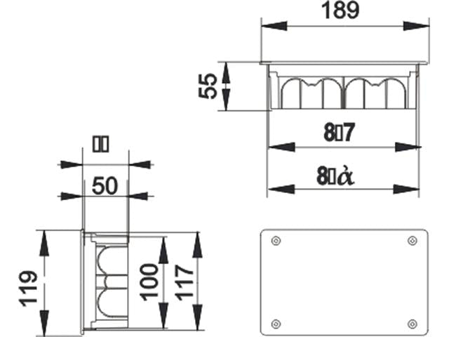 IDE 45810 - Junction Boxes - 31054310277193