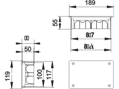 IDE 45810 - Junction Boxes - 31054310277193