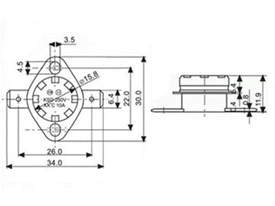 KSD - 130 - Thermostat -