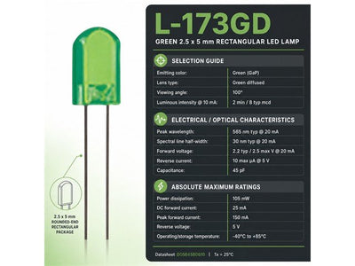 L-173GD - LED Lamps -