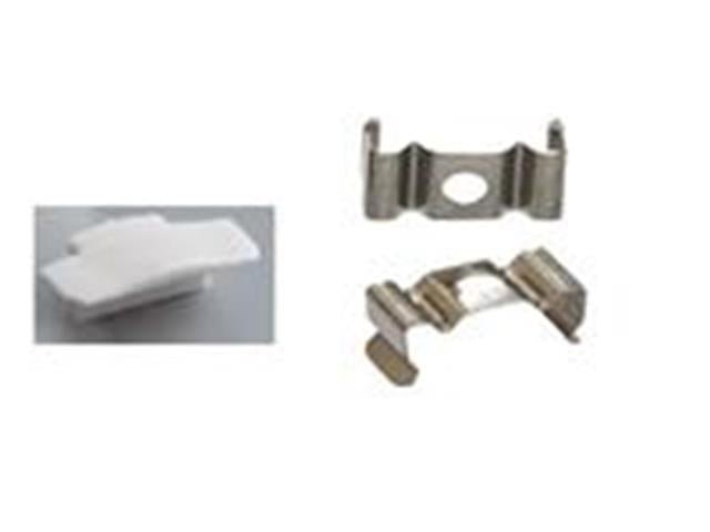 LED ALUM PROF 1204 END CAPS SET - LED Accessories -