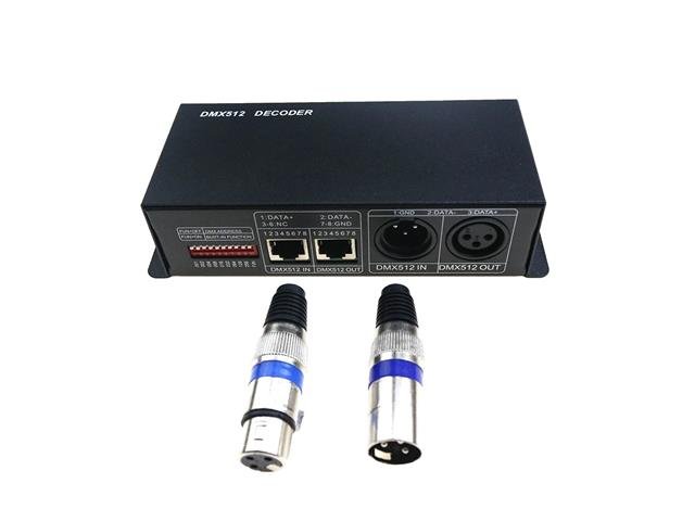 LED DMX512 3CH RGB CONTROLLER - Communica [Part No: LED DMX512 3CH