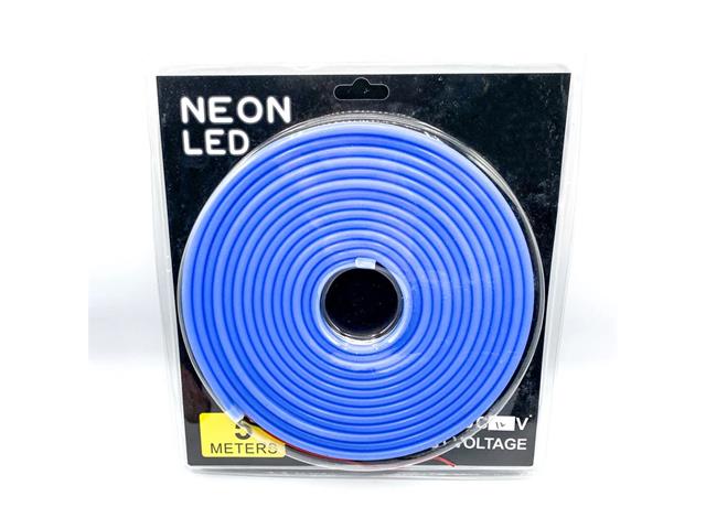 LED NEON 5M BLUE (6X12MM) - 12V - LED Displays -