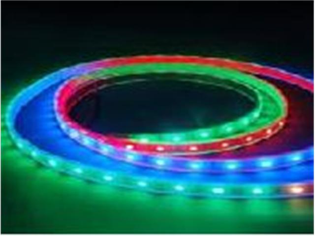 LED10 - 60RGB 12V IP54 SILIC 5MT - LED Displays -