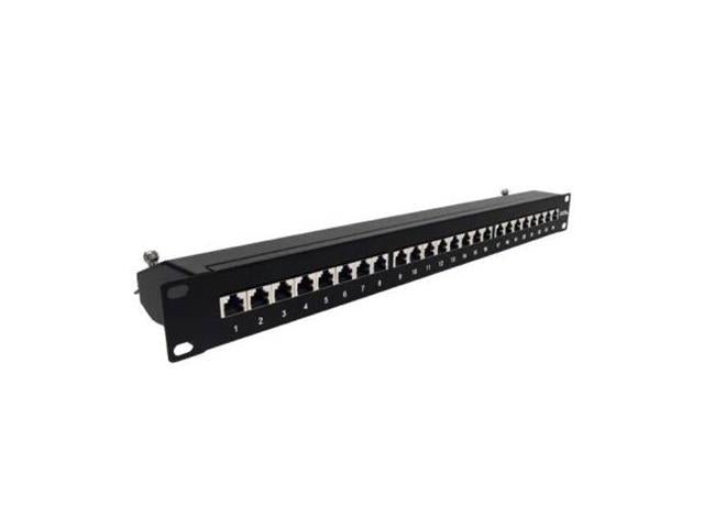 LINKQNET 24P PATCH PANEL CAT6A - Network Switches Racks & Accessories -