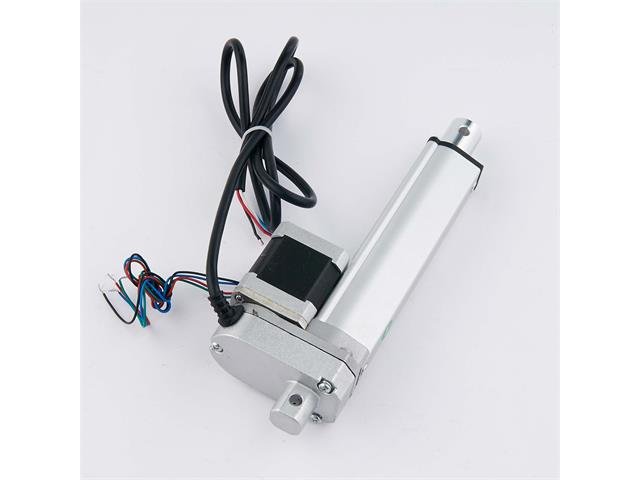 LKT STEPPER ACTUATOR 100MM 700N - Solenoids & Actuators -