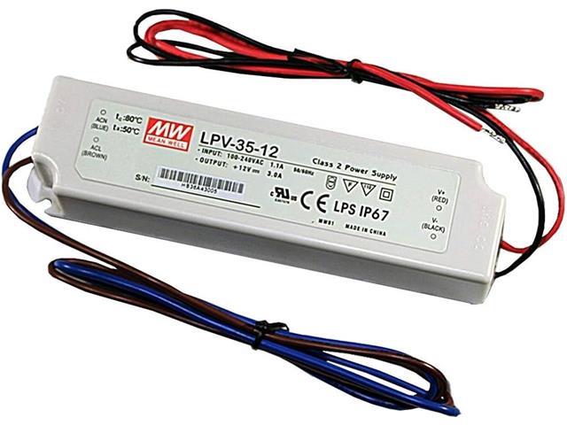 LPV - 35 - 12 - LED Controllers, Dimmers, Drivers, ect - 4711287455655