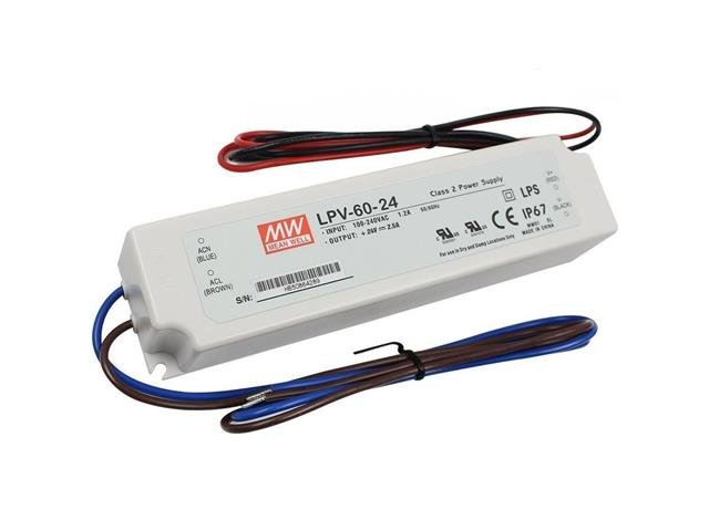 LPV - 60 - 24 - LED Controllers, Dimmers, Drivers, ect - 4711287455723