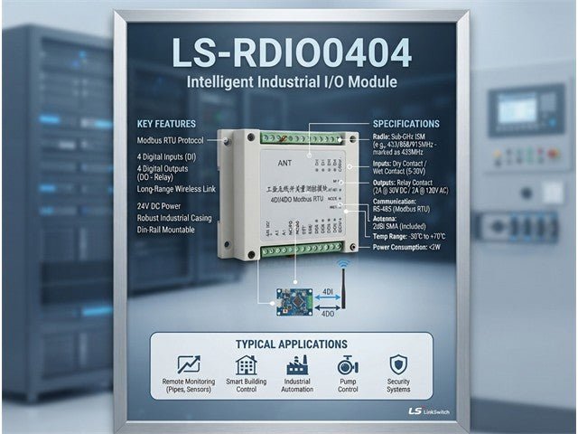 LS-RDIO0404 - Industrial Automation -
