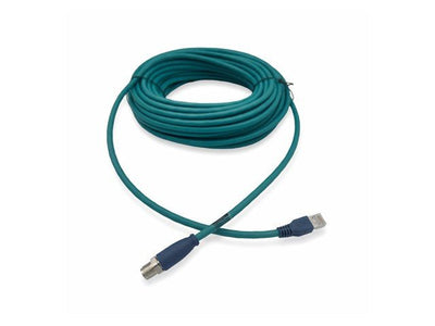 M12 - M08X - T/RJ45 - T20. - PUR - CAT.6A - Industrial Leads -