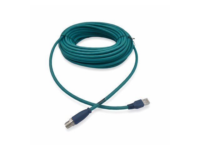 M12 - M08X - T/RJ45 - T20. - PUR - CAT.6A - Industrial Leads - 