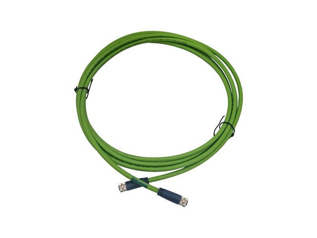 M8 - F04 - T/F04 - T - 3.0 - PUR - ETHERCAT - Actuator/Sensor Cable - 