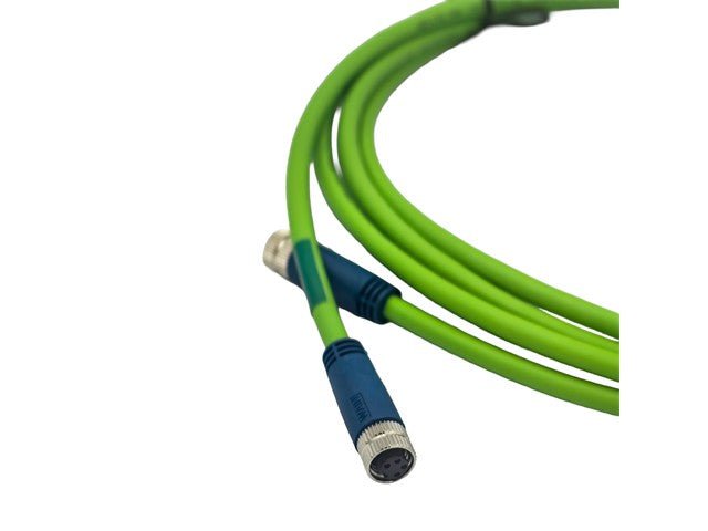M8 - F04 - T/F04 - T - 3.0 - PUR - ETHERCAT - Actuator/Sensor Cable -