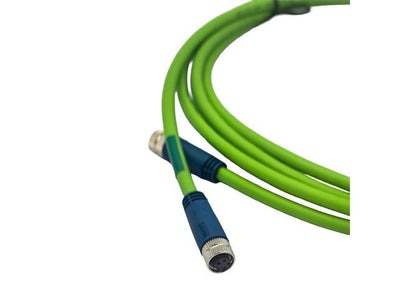 M8 - F04 - T/F04 - T - 3.0 - PUR - ETHERCAT - Actuator/Sensor Cable -