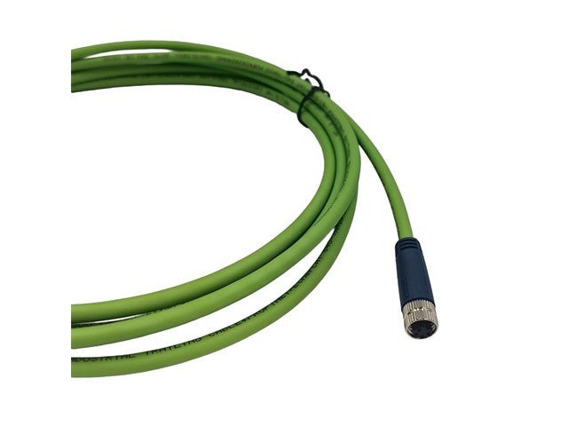 M8 - M04 - T/F04 - T - 3.0 - PUR - ETHERCAT - Actuator/Sensor Cable -
