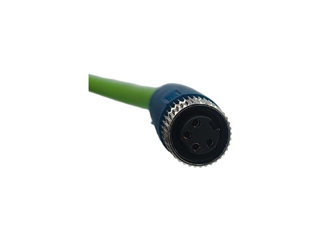 M8 - M04 - T/F04 - T - 5.0 - PUR - ETHERCAT - Actuator/Sensor Cable -