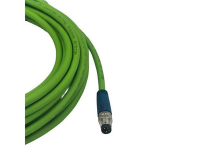 M8 - M04 - T/M04 - T - 3.0 - PUR - ETHERCAT - Actuator/Sensor Cable -
