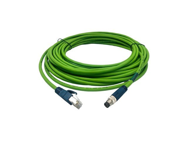 M8 - M04 - T/RJ45 - T10.0PUR - ETHERCAT - Actuator/Sensor Cable -