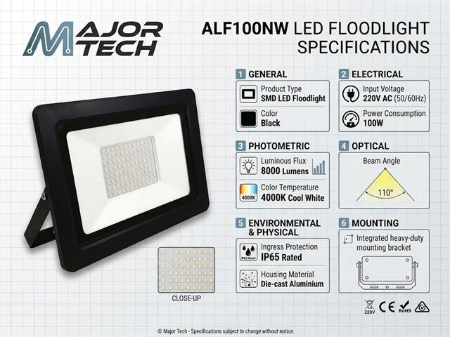 MAJ ALF100NW - Alarms & Accessories - 6008229031359
