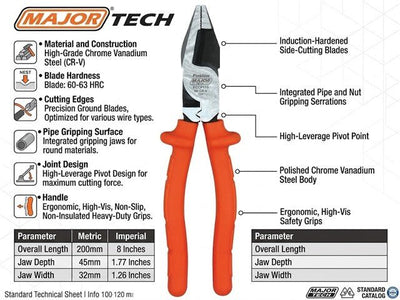 MAJ ECCP110 - Wire Stripping & Cutting Tools - 6008229040962