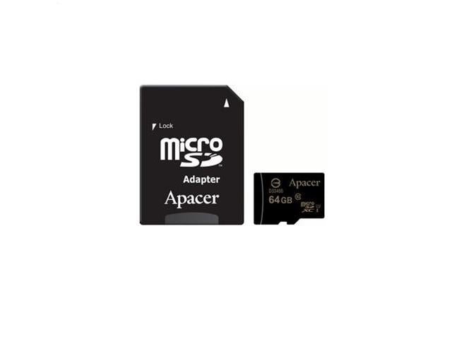 MICRO SD CARD 64GB+ADPT-APACER - Hard Drives & Storage Devices - 4712389898883