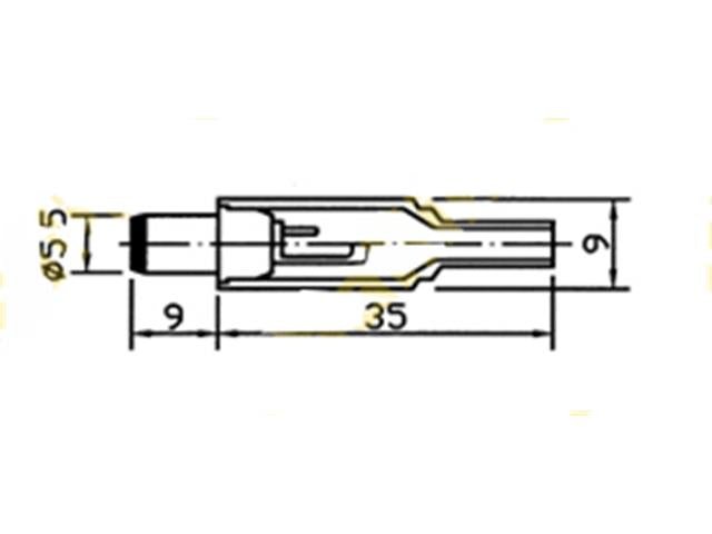 MP121M - 4,5MM SLEEVE - Audio Connectors -