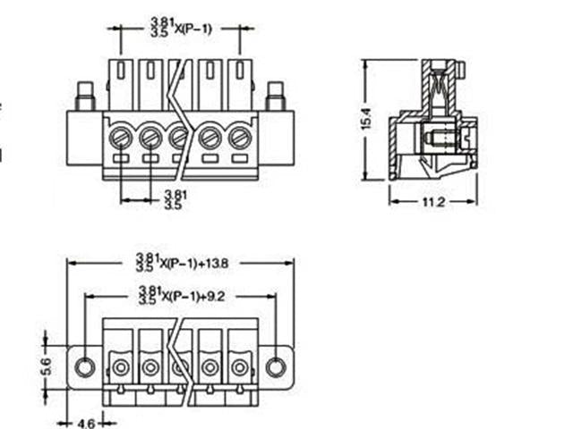 MRT8P3,81-3E - Terminals -