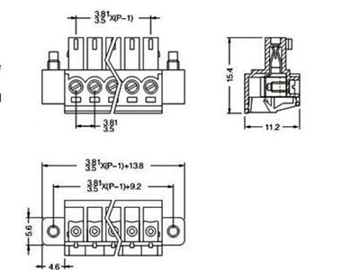 MRT8P3,81-3E - Terminals -