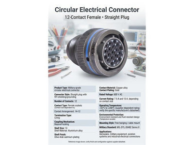 MS3475W14-12S - Circular Connectors - 67708262875436