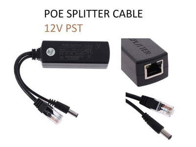 POE SPLITTER 12V PST - Power over Ethernet - PoE -