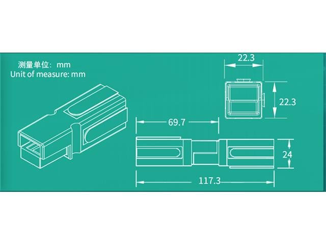 PP180-ECN BK - Power Connectors -
