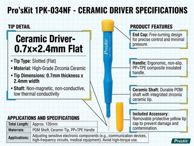 PRK 1PK-034NF - Screwdrivers, Nut Drivers & Socket Drivers - 4710810392726