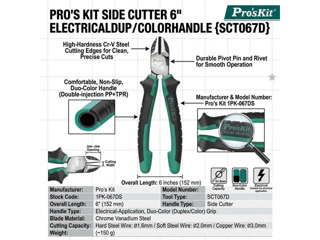 PRK 1PK-067DS - Wire Stripping & Cutting Tools - 4710810380495